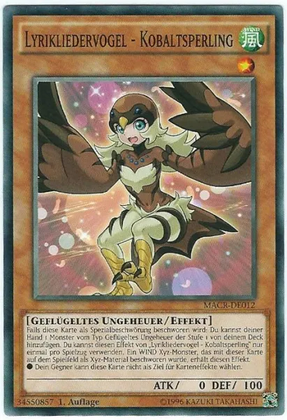 Maximum Crisis Lyrikliedervogel - Kobaltsperling Maximum Crisis Lyrikliedervogel - Kobaltsperling